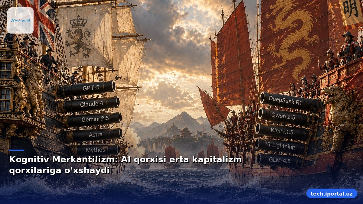 Kognitiv Merkantilizm: AI qorxisi erta kapitalizm qorxilariga o'xshaydi