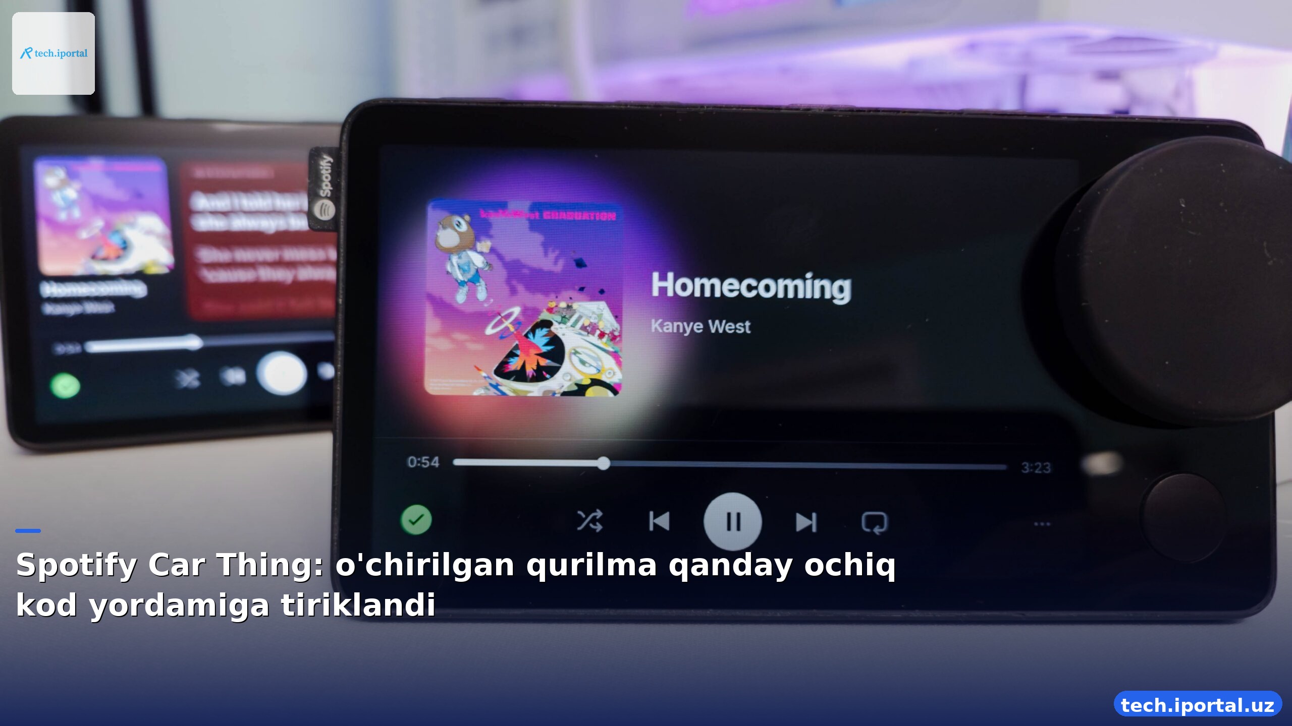 Spotify Car Thing: o'chirilgan qurilma qanday ochiq kod yordamiga tiriklandi
