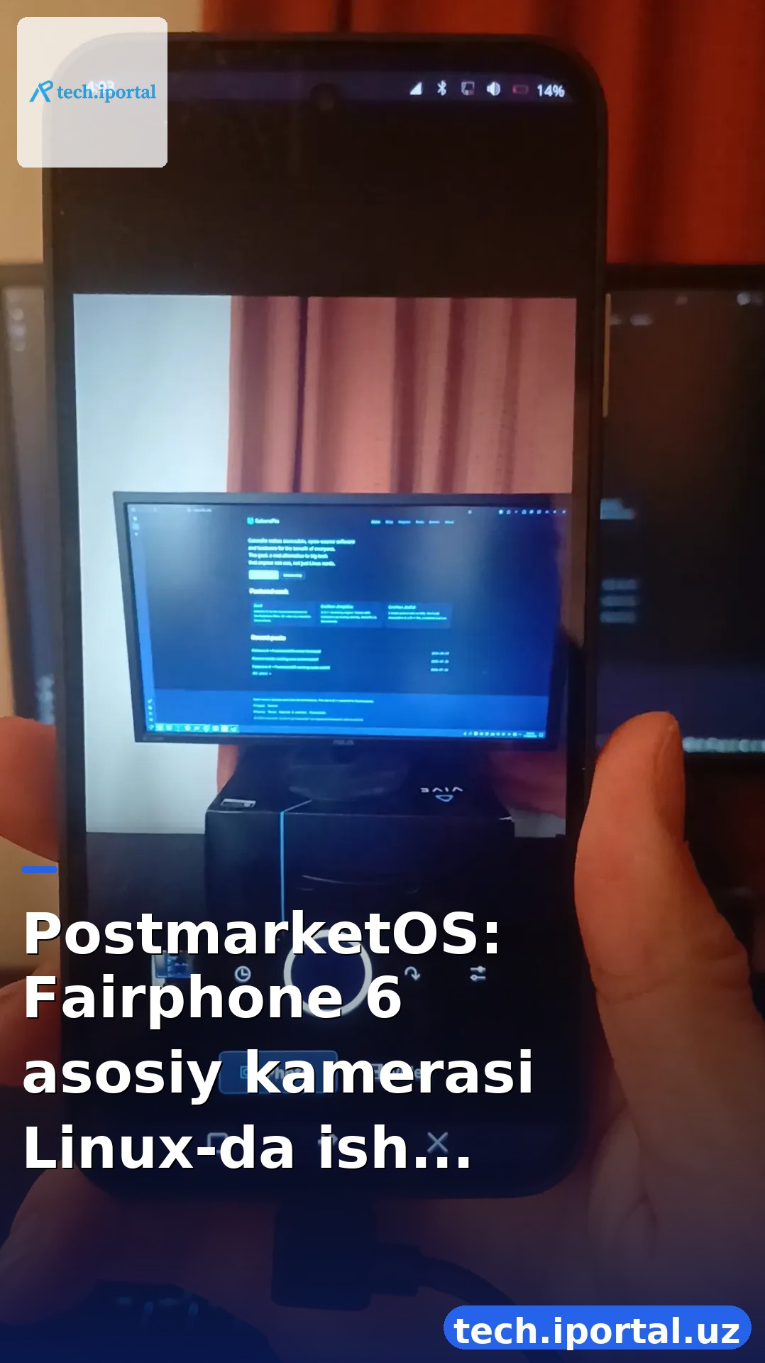 PostmarketOS: Fairphone 6 asosiy kamerasi Linux-da ishlay boshladi