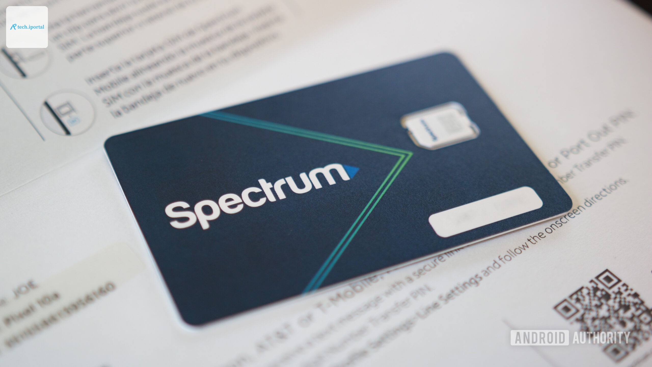 SIM card for Spectrum Mobile.
