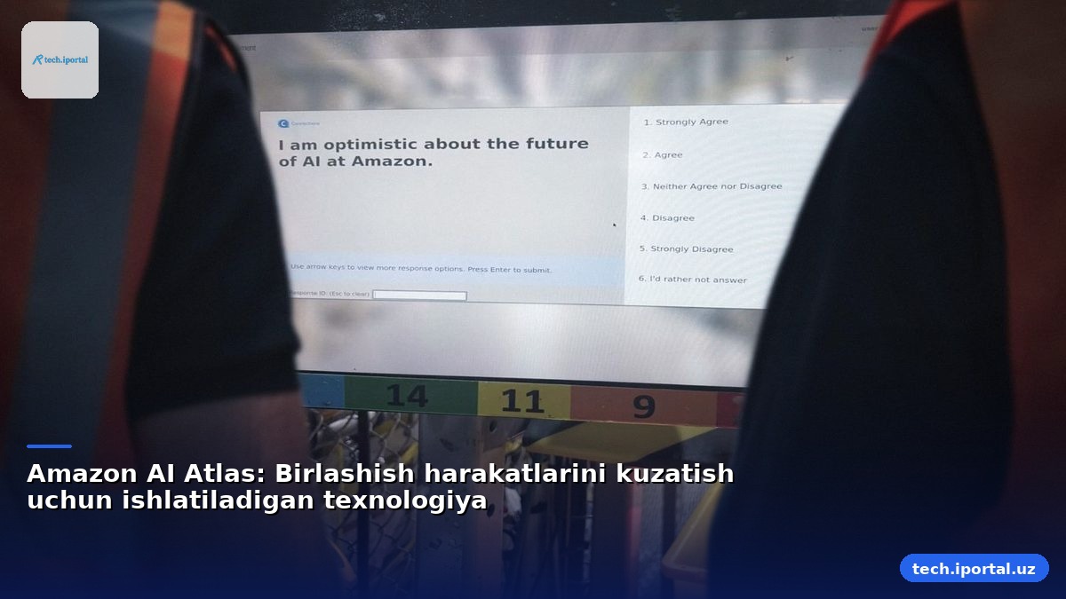 Amazon AI Atlas: Birlashish harakatlarini kuzatish uchun ishlatiladigan texnologiya