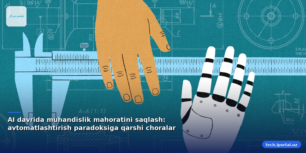 AI davrida muhandislik mahoratini saqlash: avtomatlashtirish paradoksiga qarshi choralar