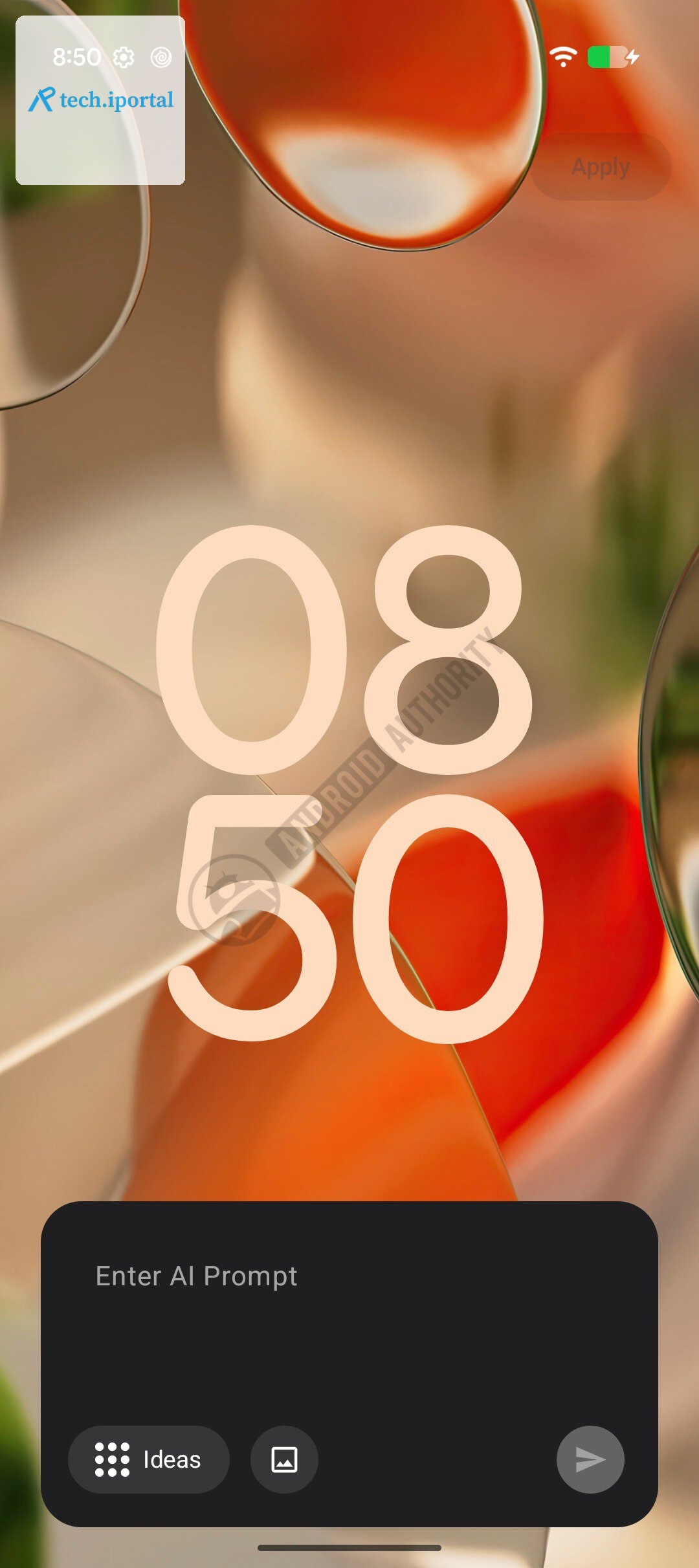 Android Canary 2608 AI generated clock feature image 2 watermarked