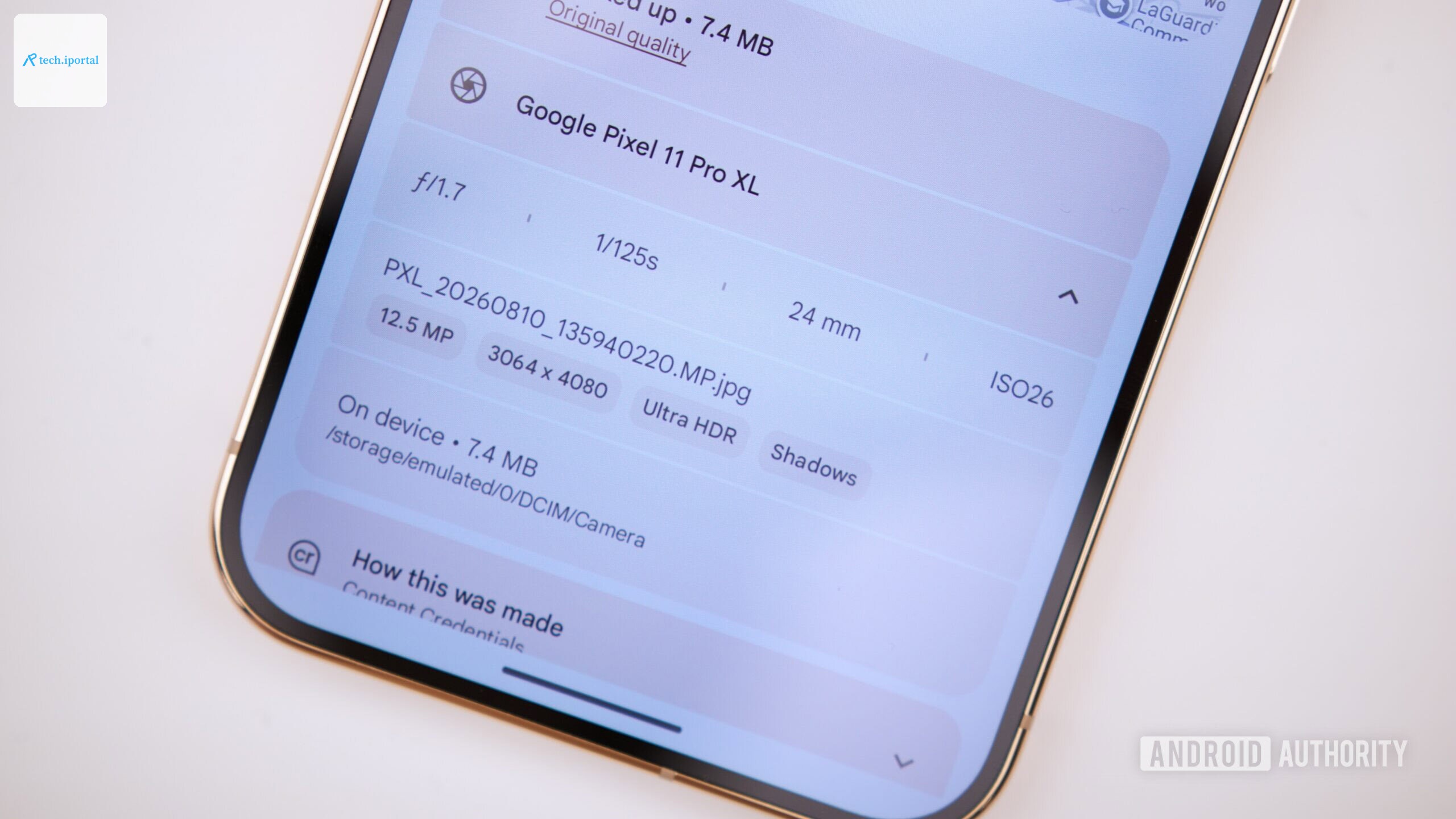 Using Camera Looks on the Google Pixel 11 Pro.