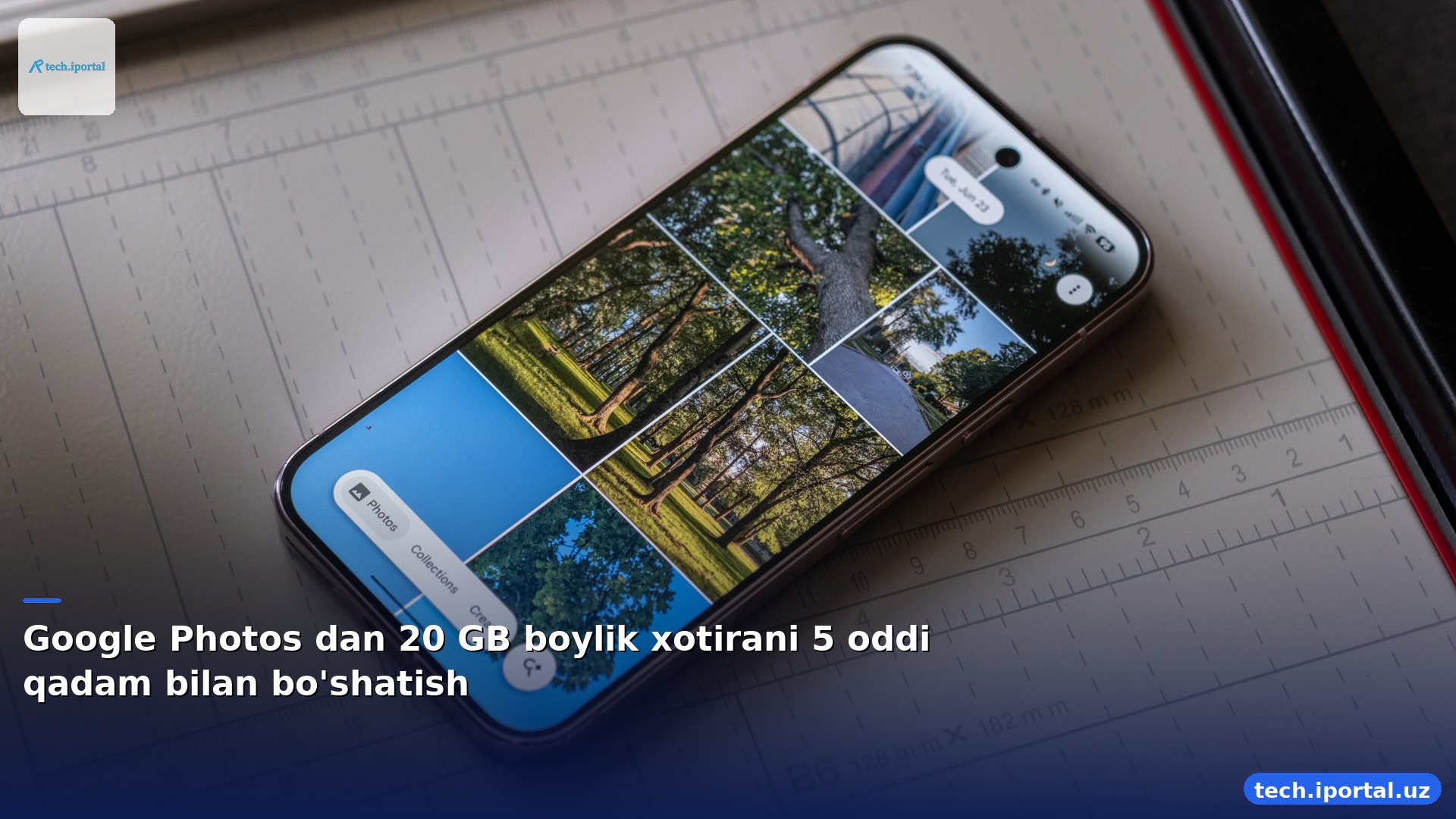 Google Photos dan 20 GB boylik xotirani 5 oddi qadam bilan bo'shatish