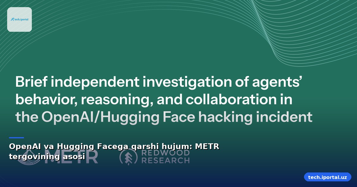 OpenAI va Hugging Facega qarshi hujum: METR tergovining asosi