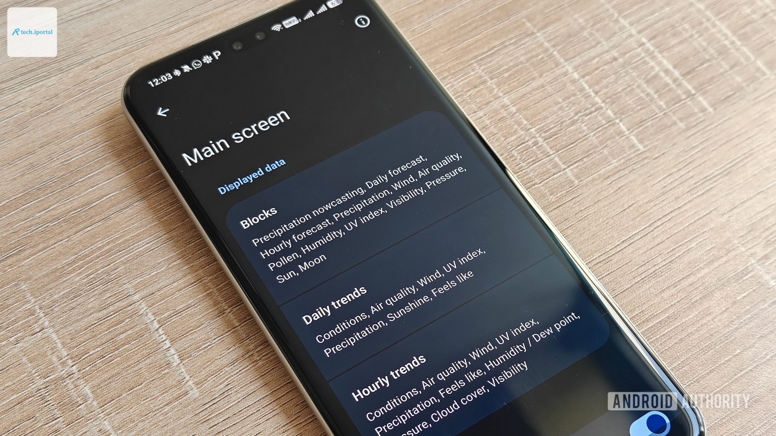 breezy weather app customization