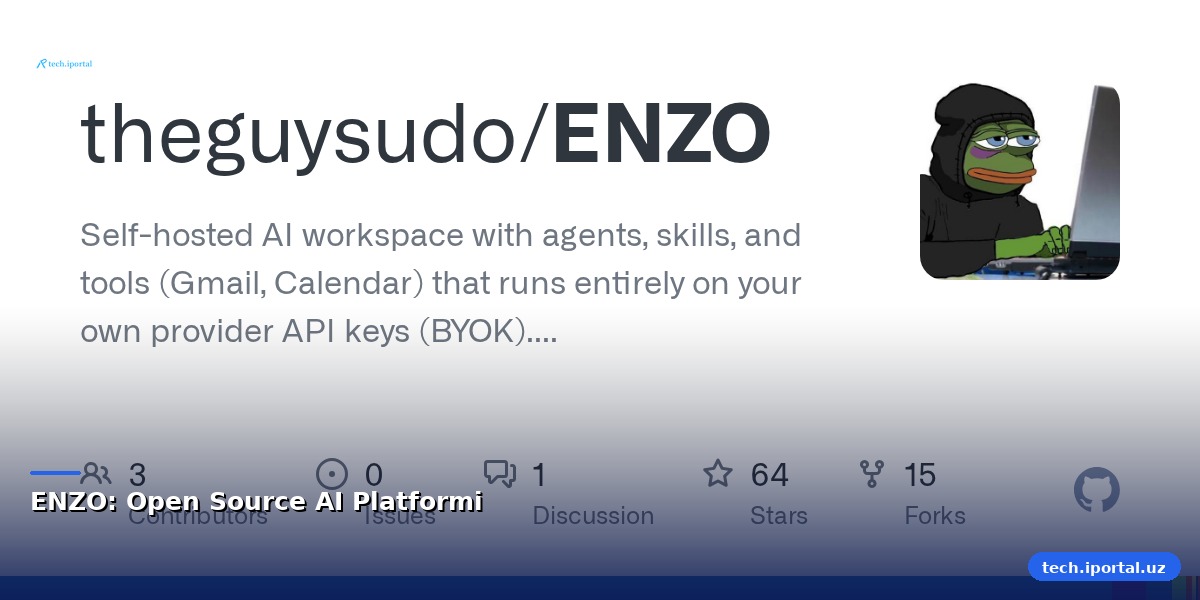 ENZO: Open Source AI Platformi