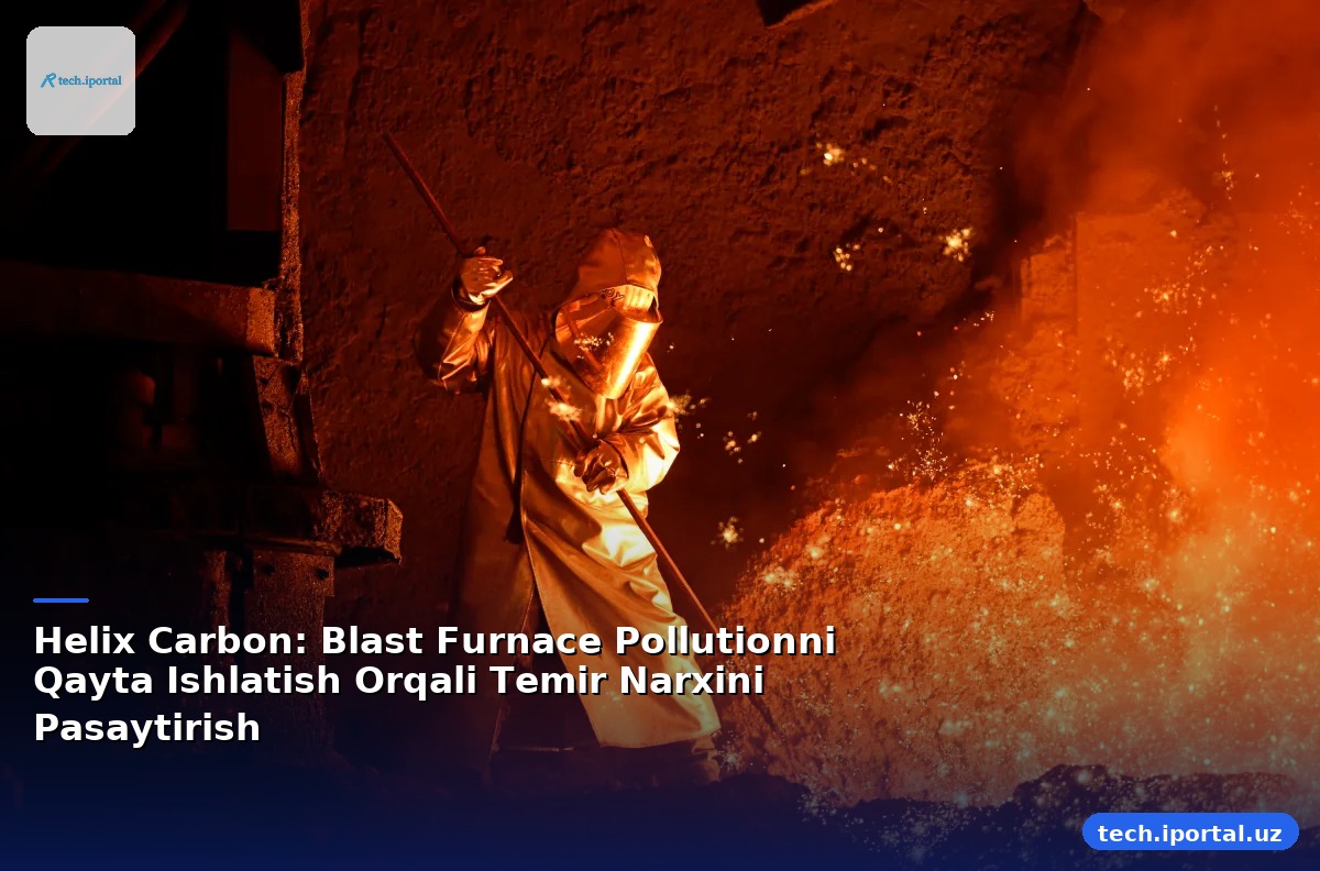 Helix Carbon: Blast Furnace Pollutionni Qayta Ishlatish Orqali Temir Narxini Pasaytirish