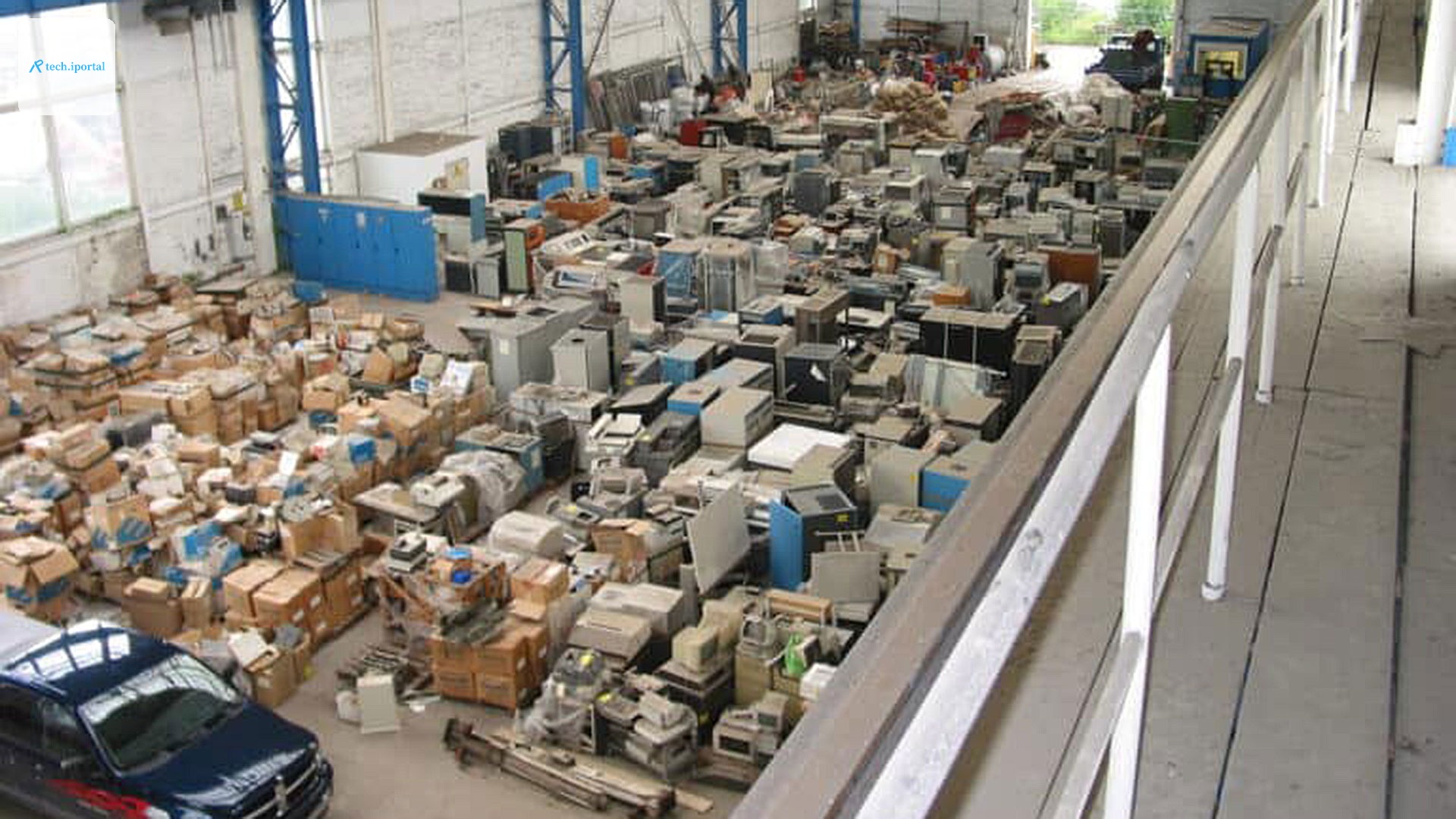 Artifacts rescued from an abandoned warehouse in Germany