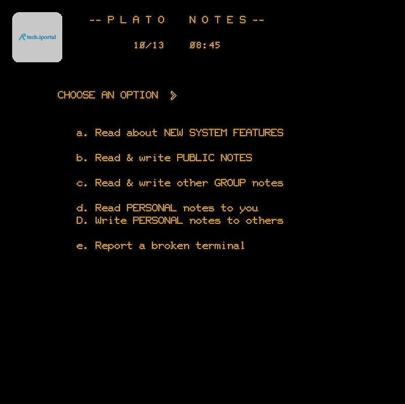 PLATO Notes