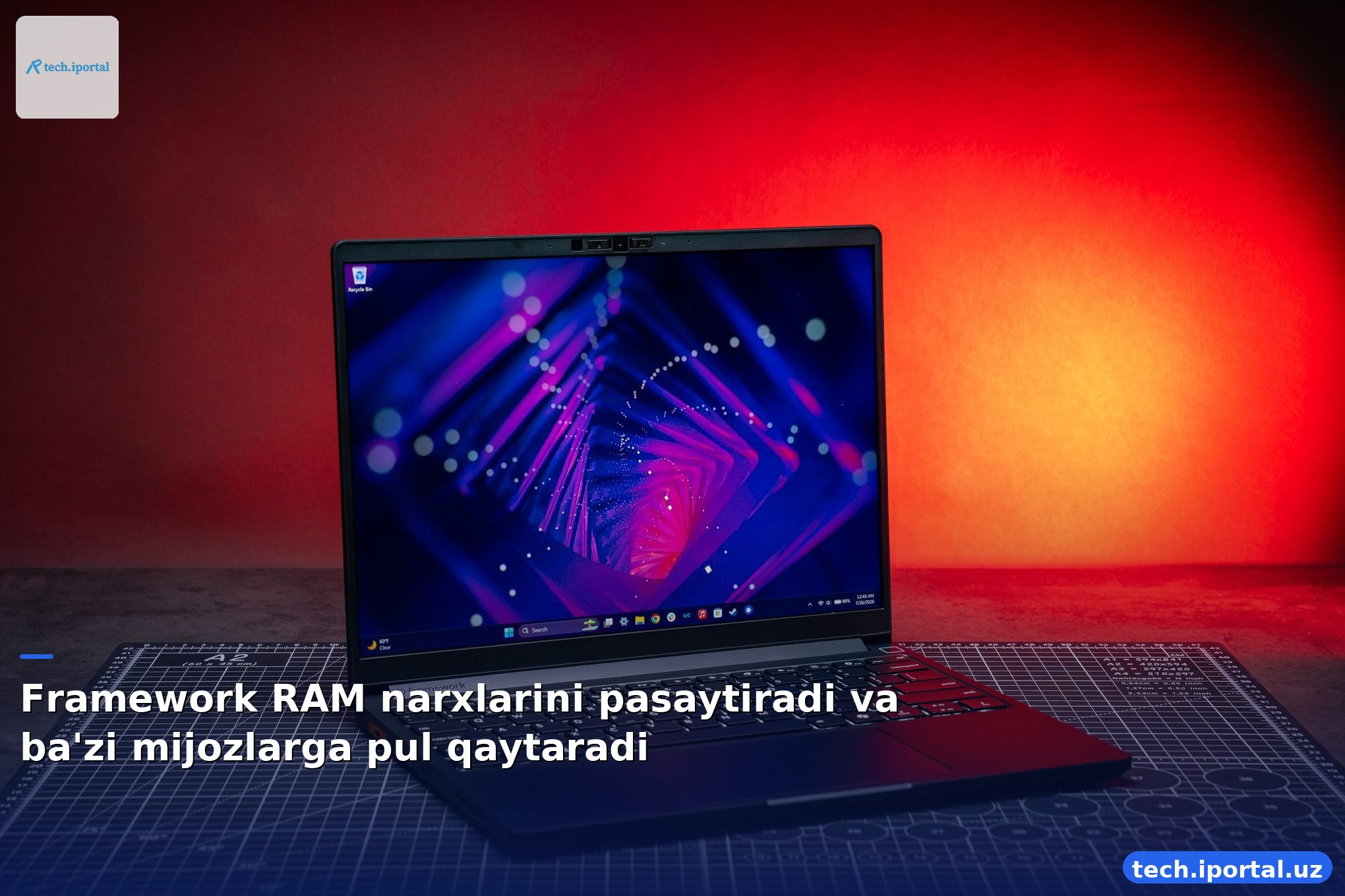 Framework RAM narxlarini pasaytiradi va ba'zi mijozlarga pul qaytaradi