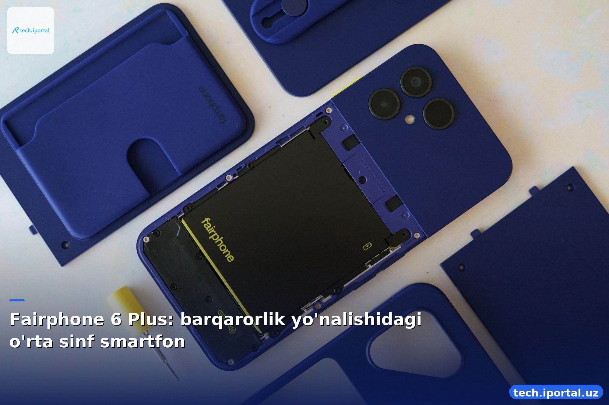 Fairphone 6 Plus: barqarorlik yo'nalishidagi o'rta sinf smartfon