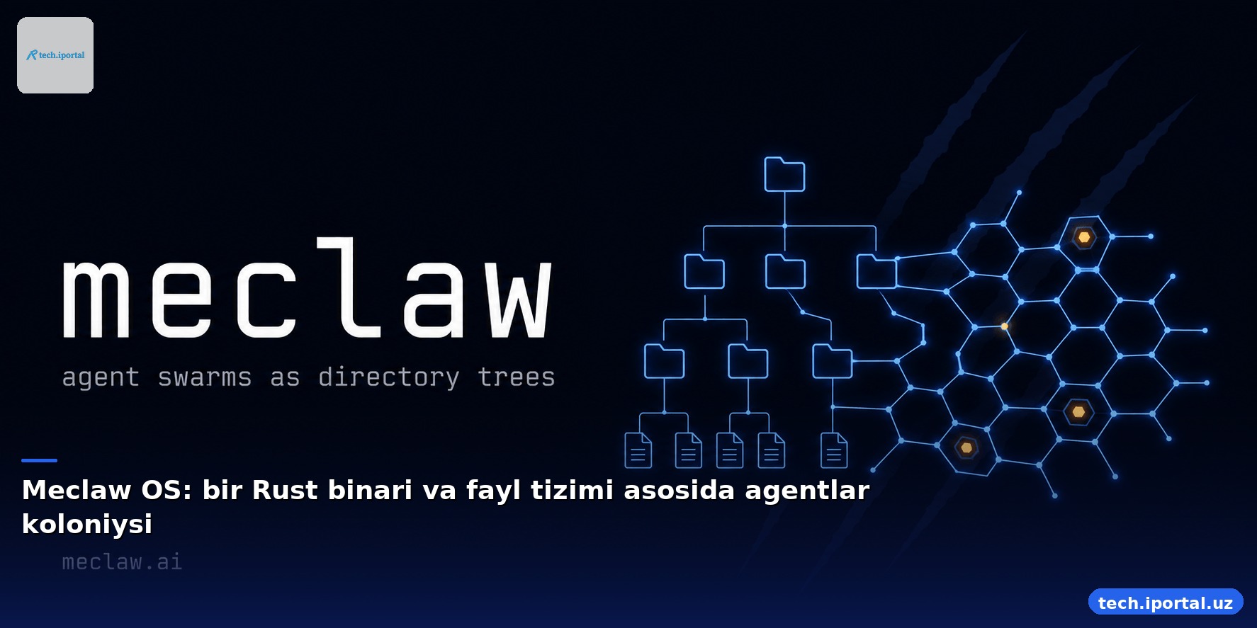 Meclaw OS: bir Rust binari va fayl tizimi asosida agentlar koloniysi