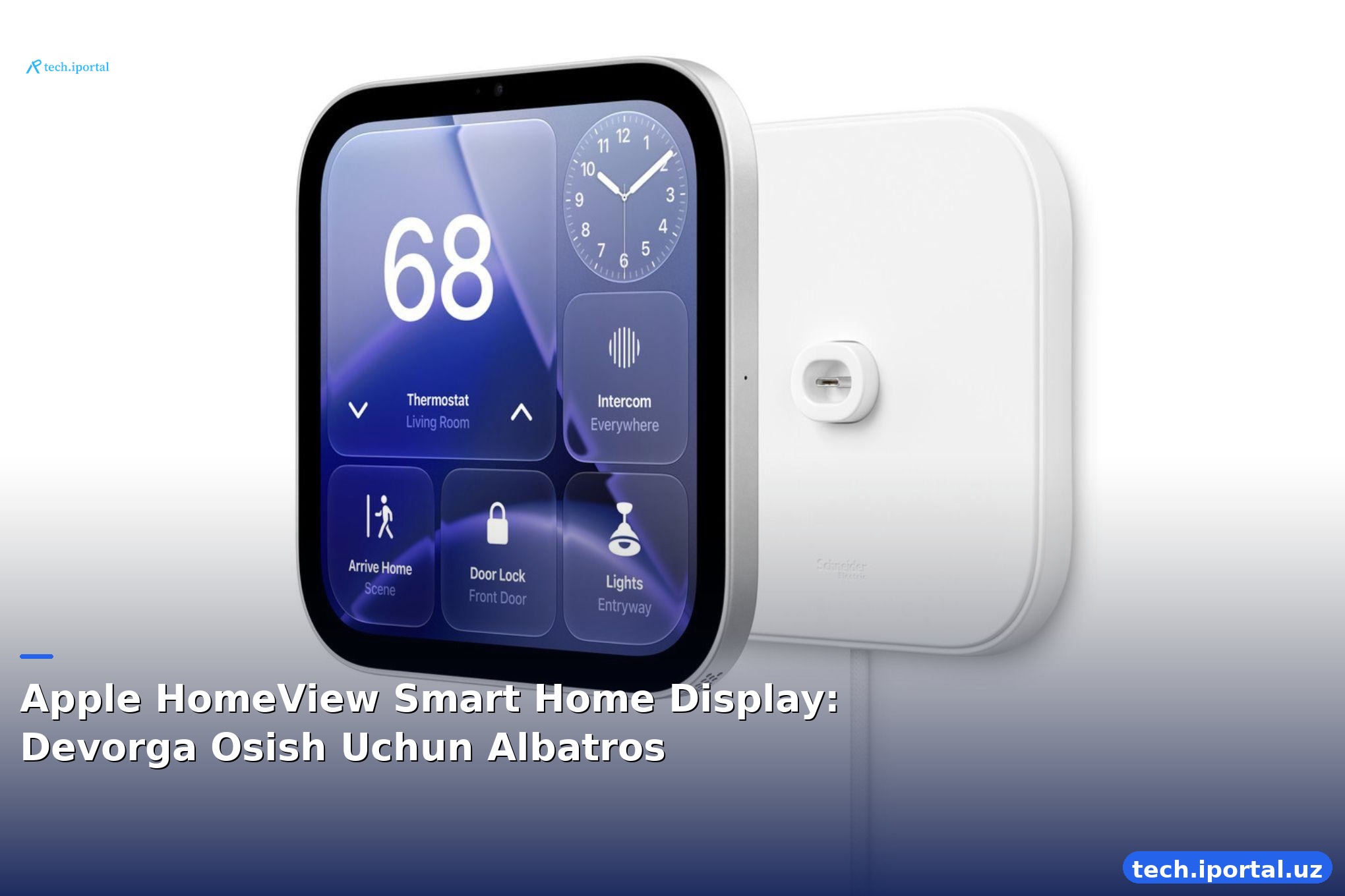 Apple HomeView Smart Home Display: Devorga Osish Uchun Albatros