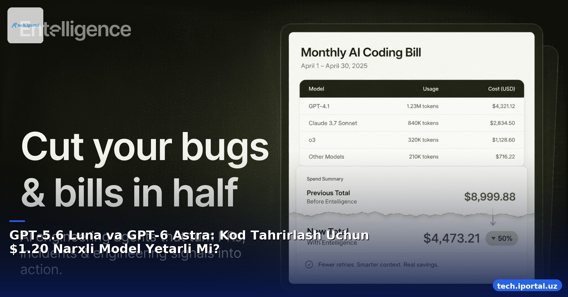 GPT-5.6 Luna va GPT-6 Astra: Kod Tahrirlash Uchun $1.20 Narxli Model Yetarli Mi?