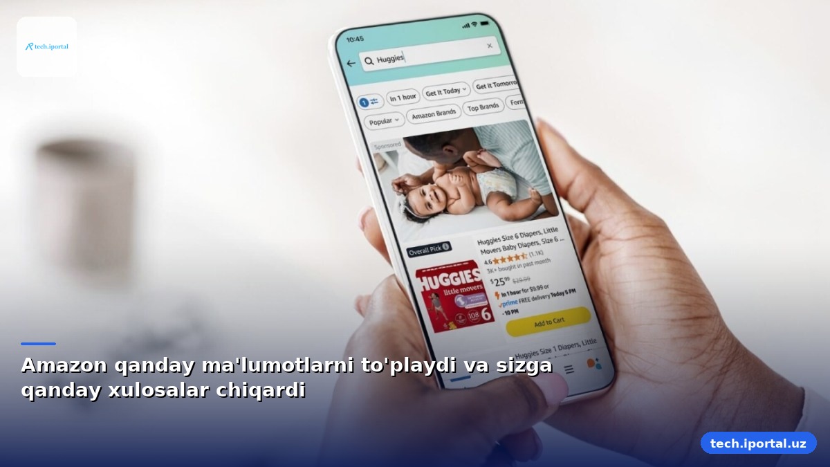 Amazon qanday ma'lumotlarni to'playdi va sizga qanday xulosalar chiqardi