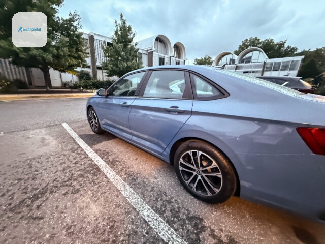 VW Jetta from the side