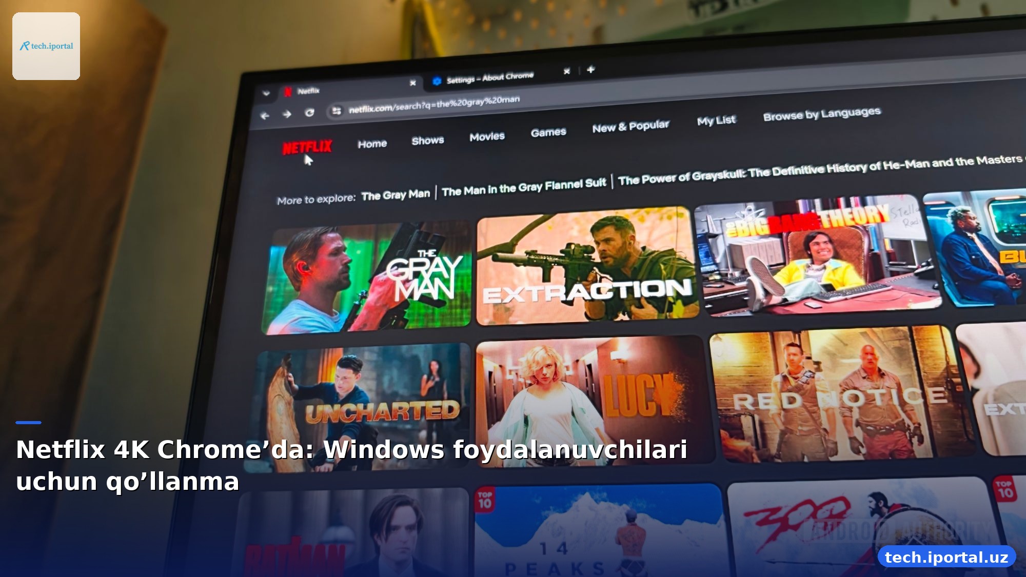 Netflix 4K Chrome’da: Windows foydalanuvchilari uchun qo’llanma