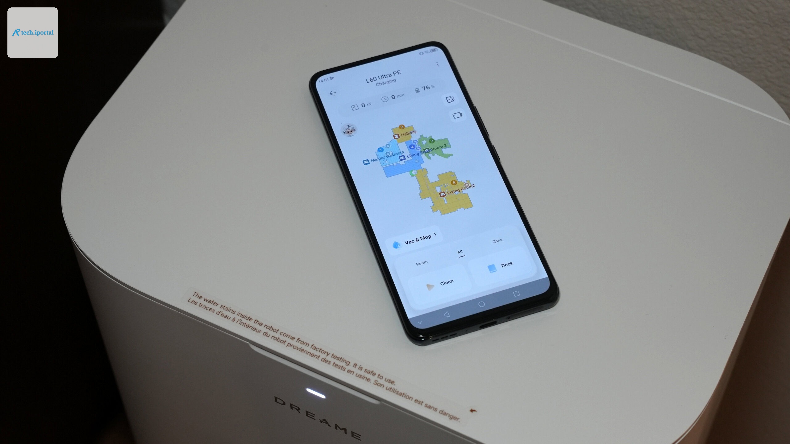 Dreame L60 Ultra PE map