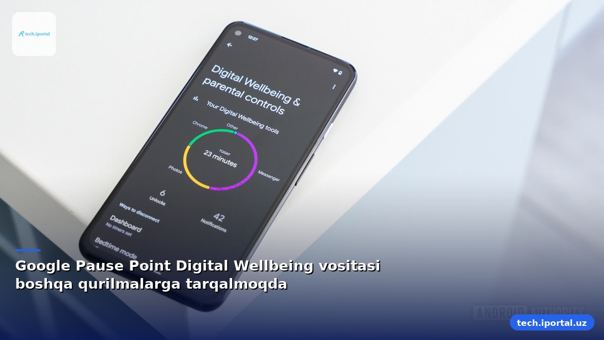 Google Pause Point Digital Wellbeing vositasi boshqa qurilmalarga tarqalmoqda