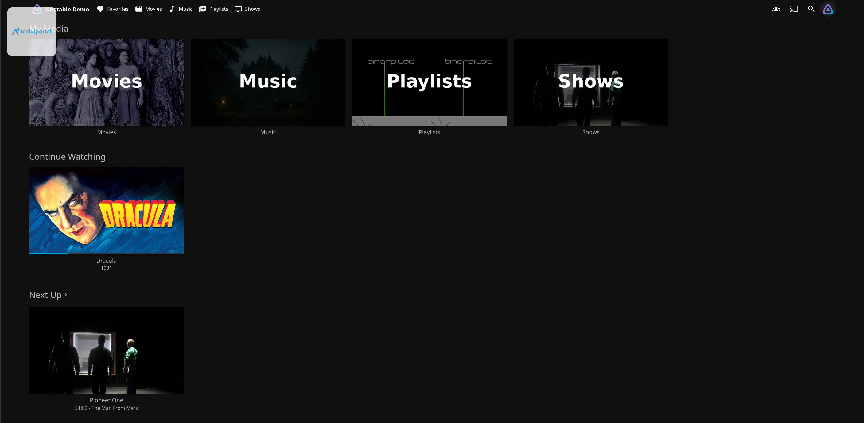 Photo of the updated Modern UI