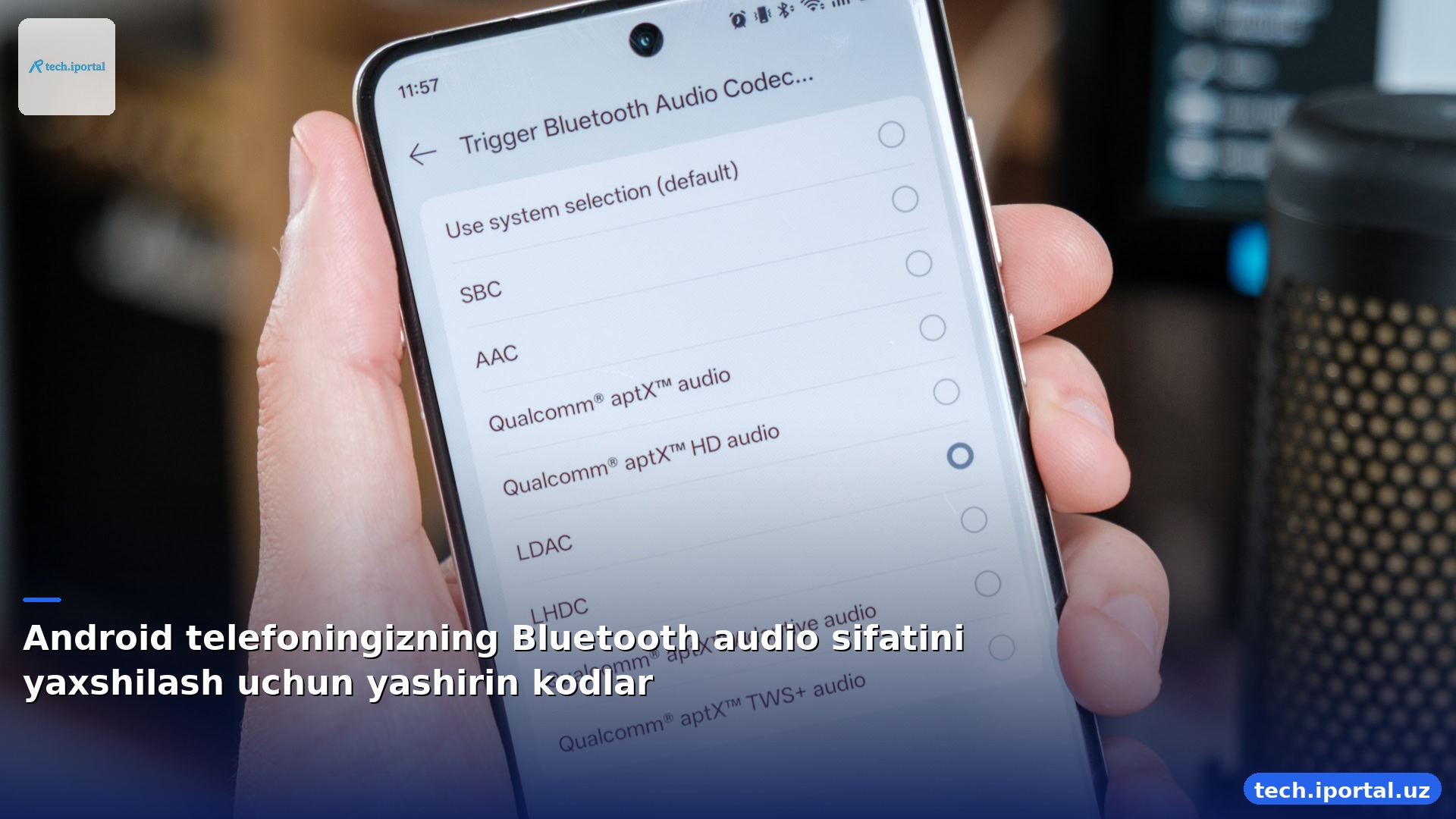 Android telefoningizning Bluetooth audio sifatini yaxshilash uchun yashirin kodlar