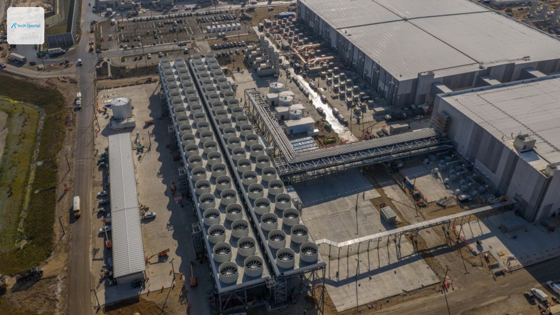 Microsoft data center in Mount Pleasant, Wisconsin
