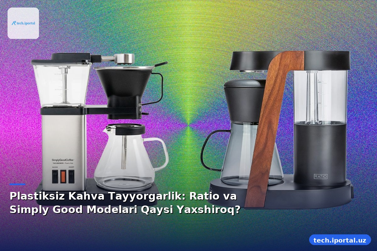 Plastiksiz Kahva Tayyorgarlik: Ratio va Simply Good Modelari Qaysi Yaxshiroq?