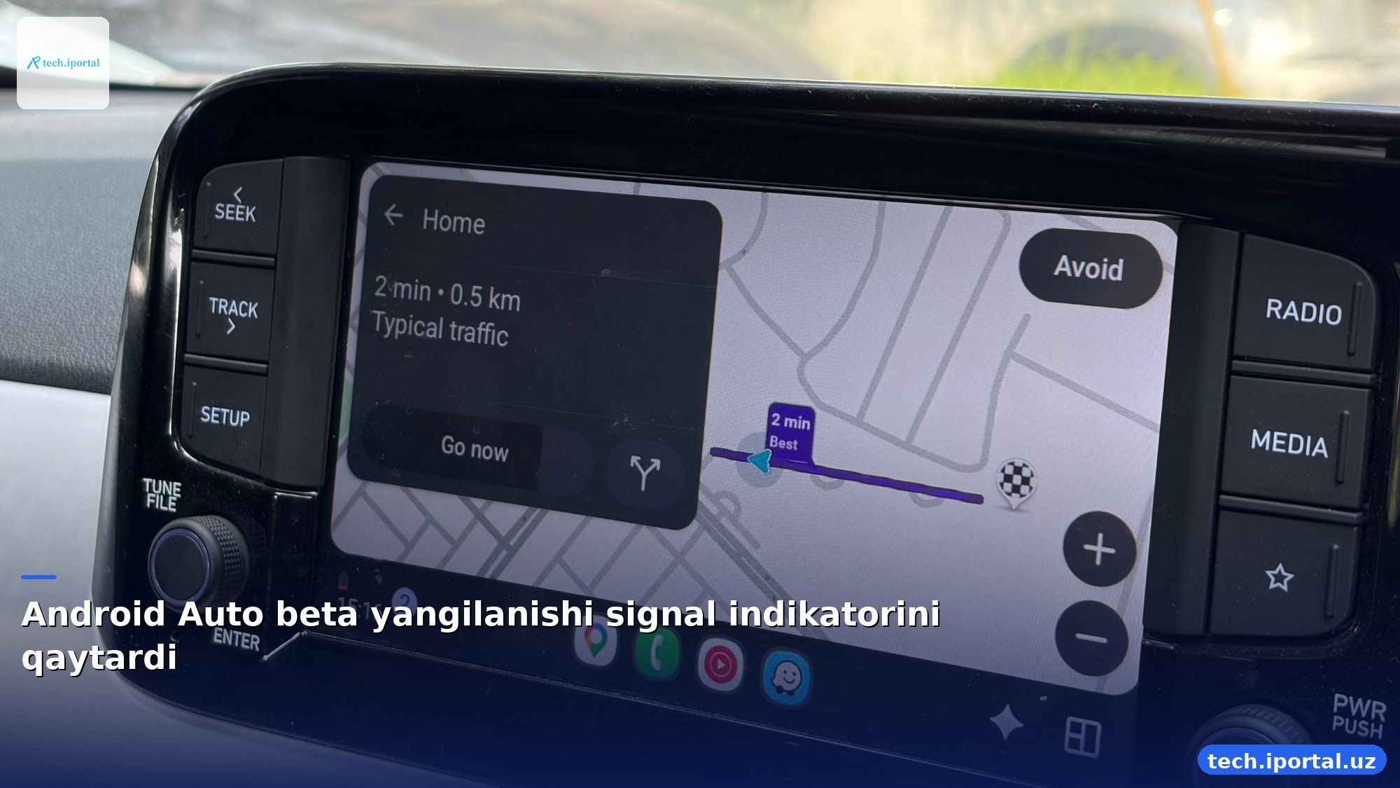 Android Auto beta yangilanishi signal indikatorini qaytardi