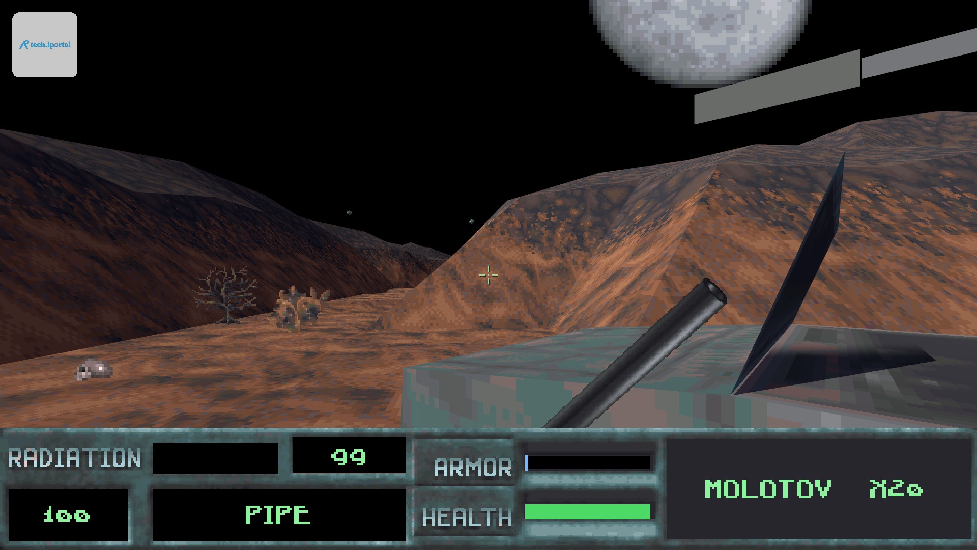 The canyon on mission 1