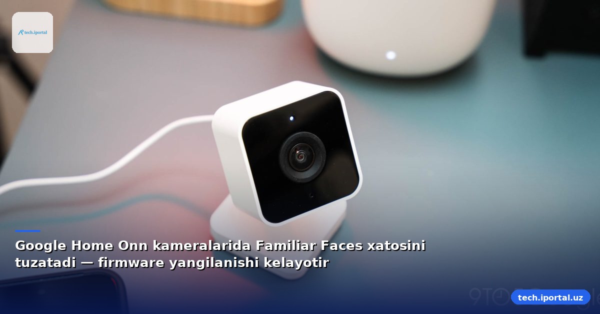 Google Home Onn kameralarida Familiar Faces xatosini tuzatadi — firmware yangilanishi kelayotir