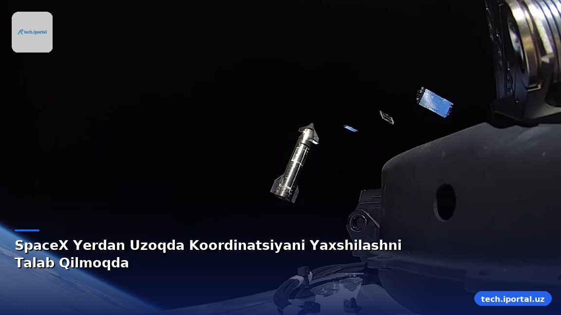 SpaceX Yerdan Uzoqda Koordinatsiyani Yaxshilashni Talab Qilmoqda