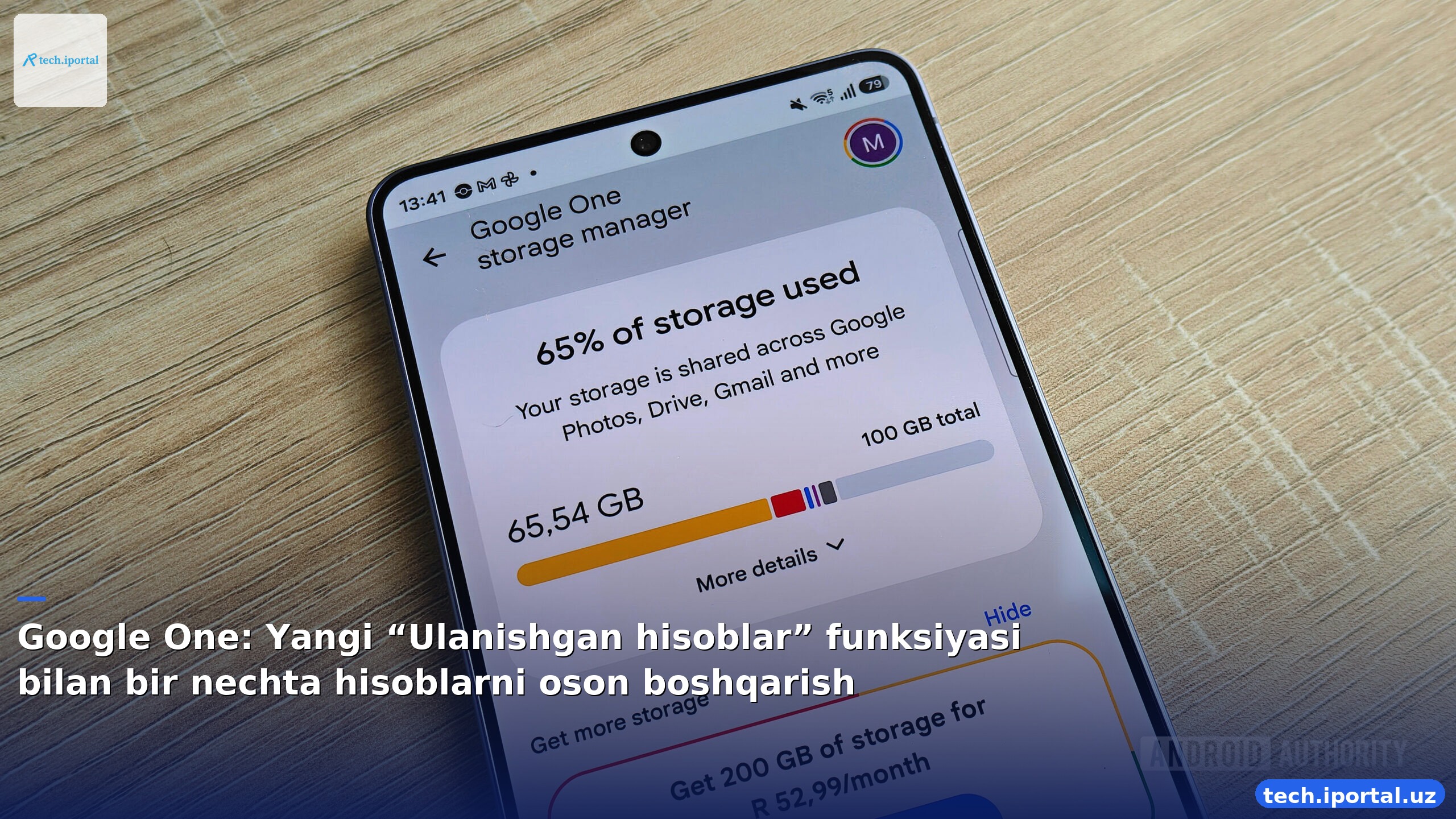 Google One: Yangi “Ulanishgan hisoblar” funksiyasi bilan bir nechta hisoblarni oson boshqarish