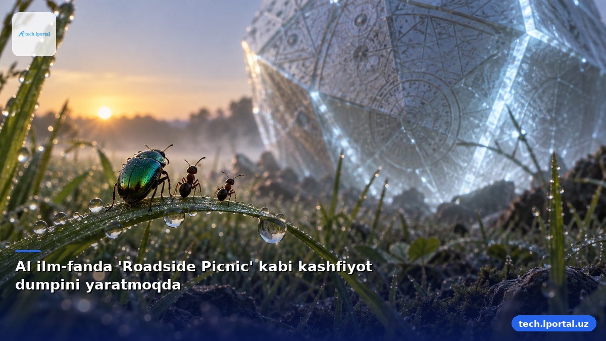 AI ilm-fanda 'Roadside Picnic' kabi kashfiyot dumpini yaratmoqda
