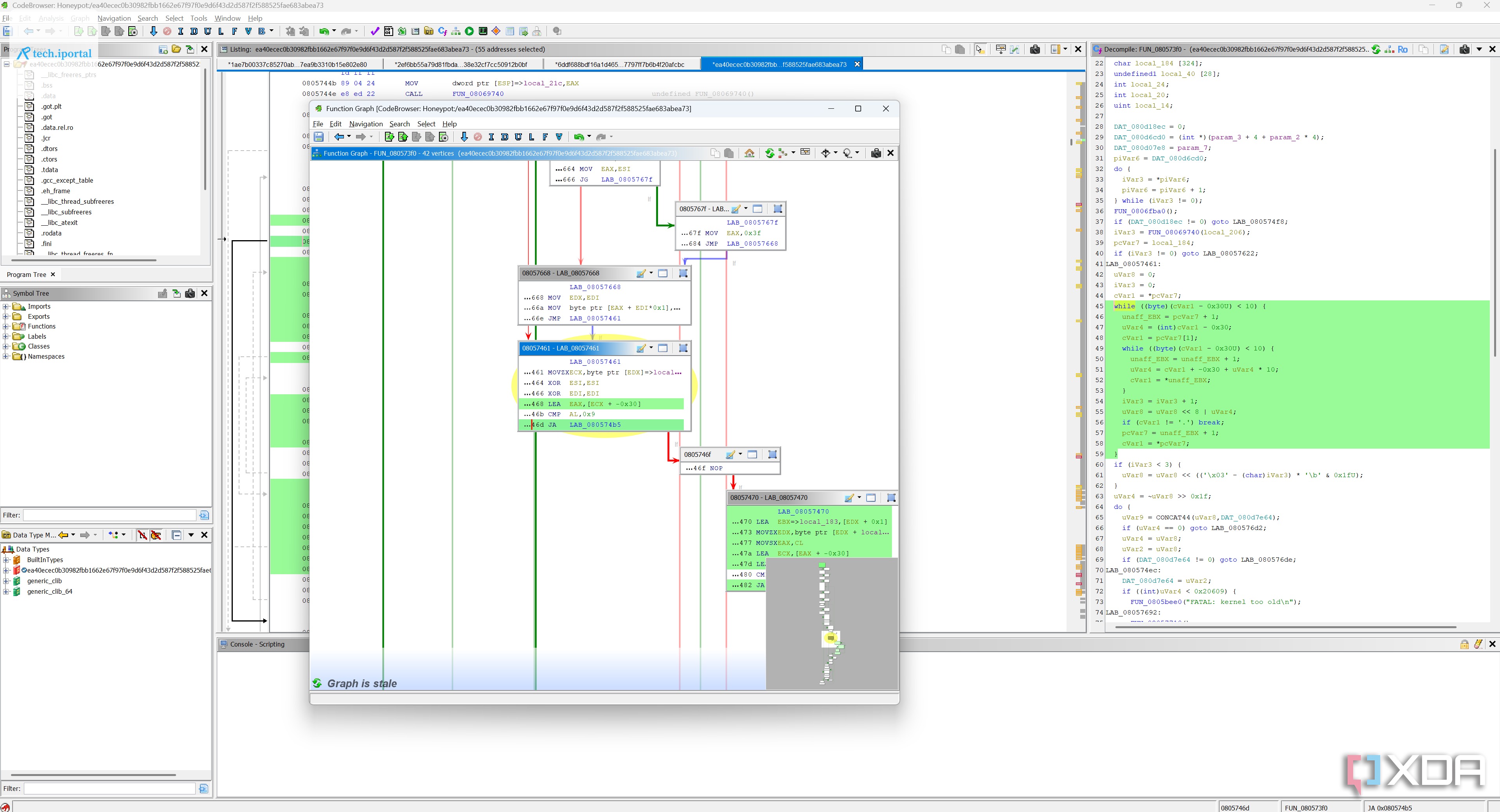 Analyzing malware in Ghidra