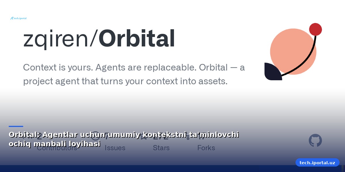 Orbital: Agentlar uchun umumiy kontekstni ta'minlovchi ochiq manbali loyihasi