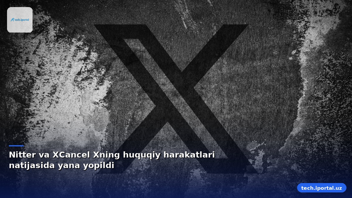 Nitter va XCancel Xning huquqiy harakatlari natijasida yana yopildi