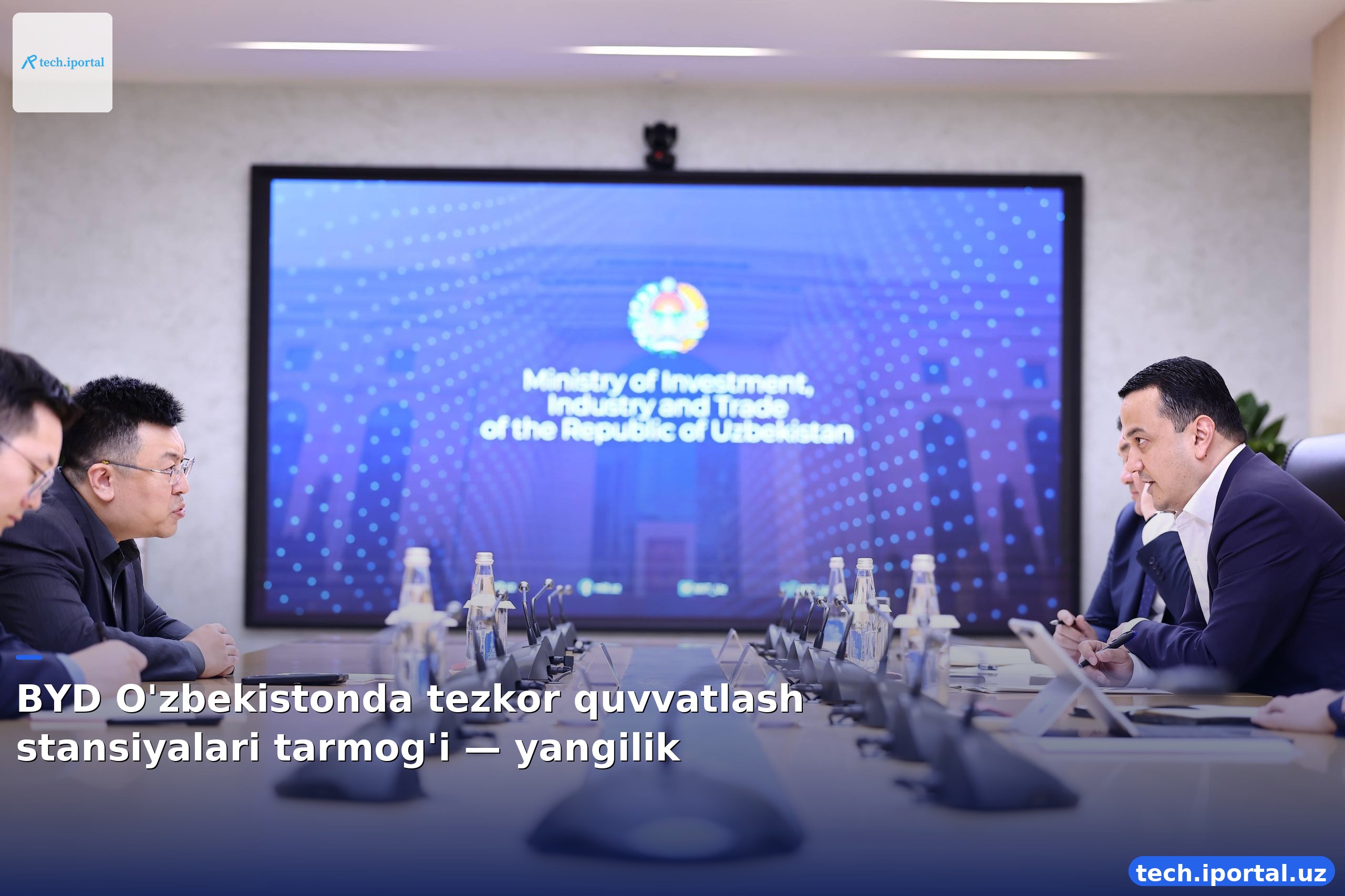 BYD O'zbekistonda tezkor quvvatlash stansiyalari tarmog'i — yangilik