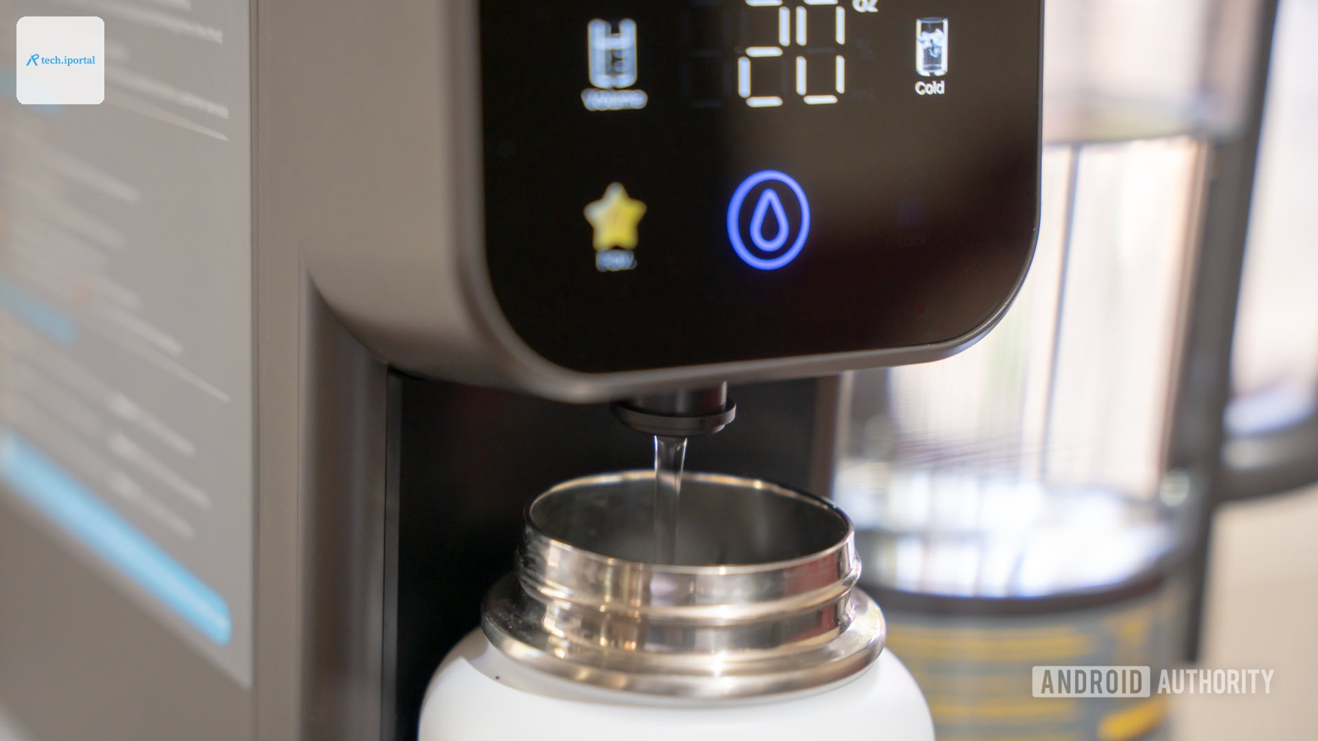 Waterdrop M6CG RO system dispensing water 5
