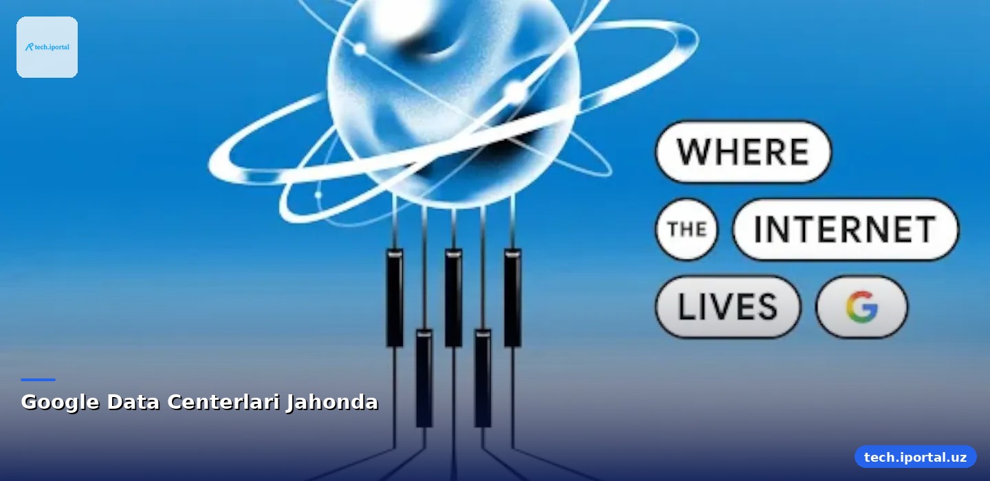 Google Data Centerlari Jahonda