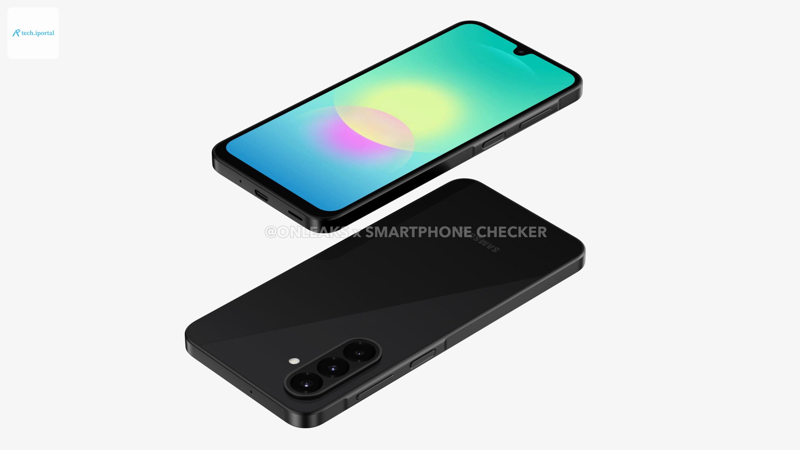 Galaxy A18 renders angular view