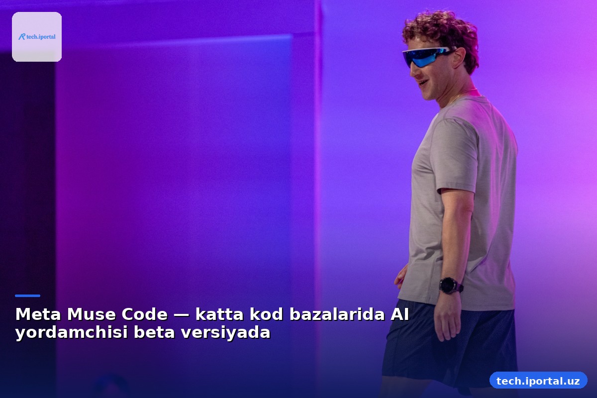 Meta Muse Code — katta kod bazalarida AI yordamchisi beta versiyada
