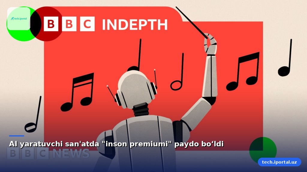 AI yaratuvchi san'atda "inson premiumi" paydo bo‘ldi