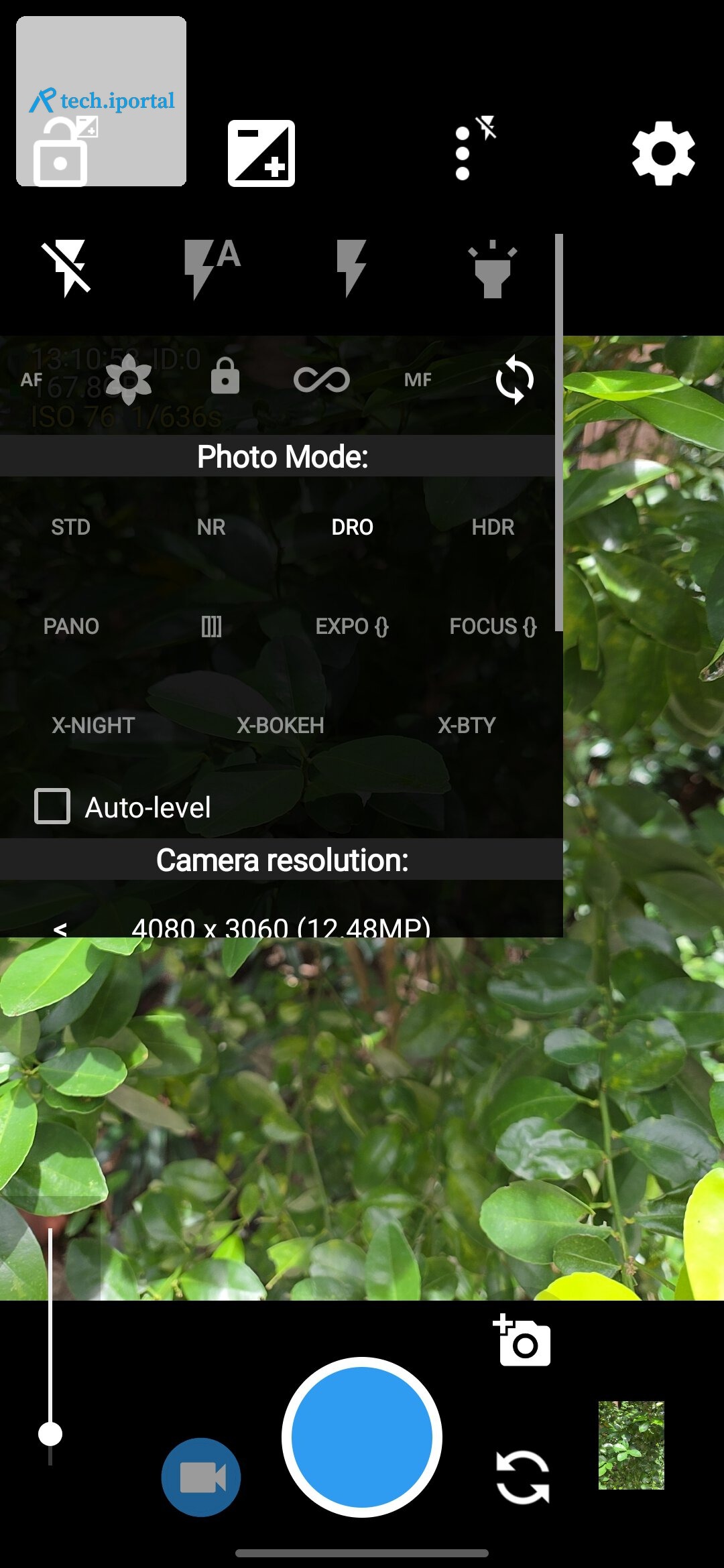 Open Camera interface on Samsung Galaxy S25 (1)