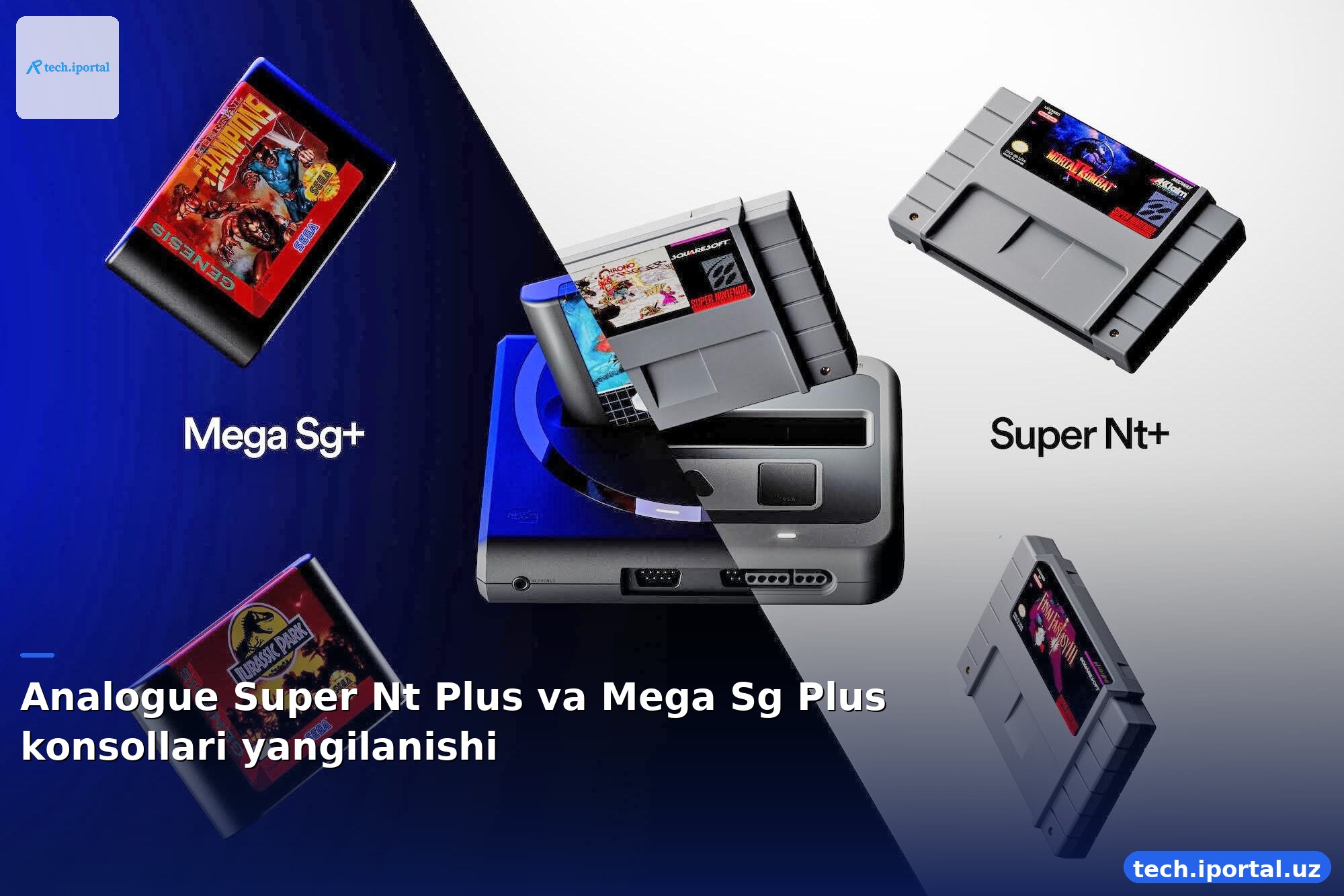 Analogue Super Nt Plus va Mega Sg Plus konsollari yangilanishi