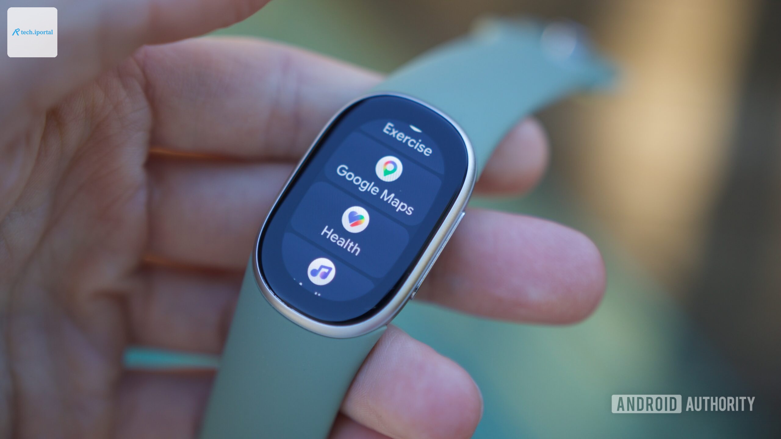 Apps page on the Fitbit Edge.