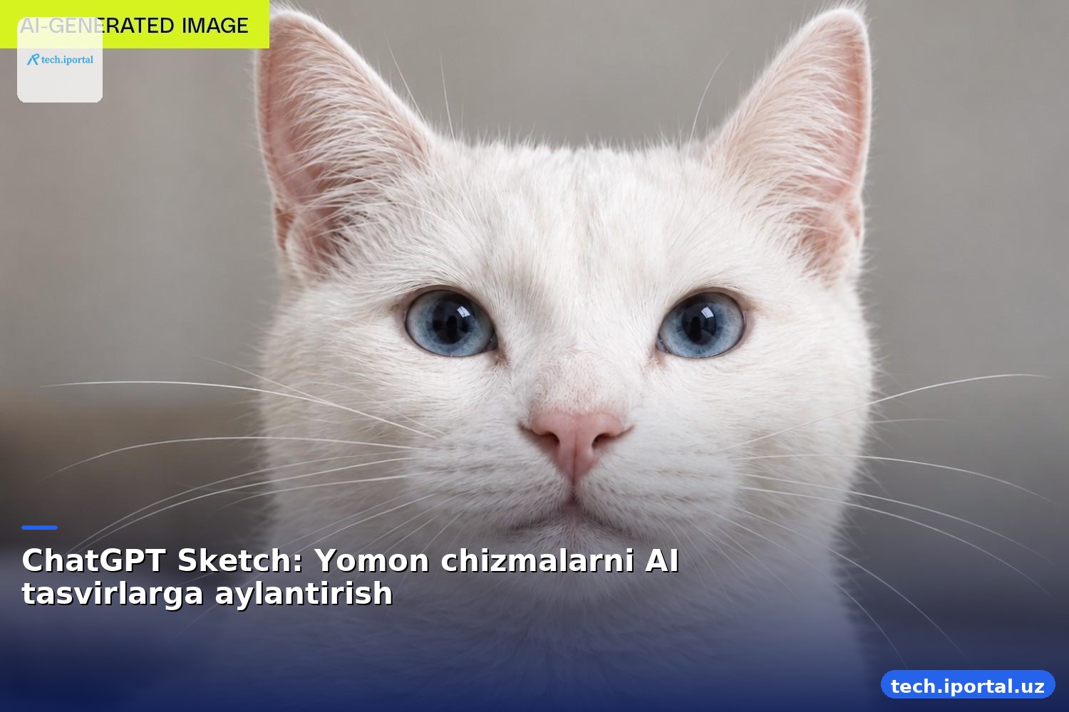 ChatGPT Sketch: Yomon chizmalarni AI tasvirlarga aylantirish