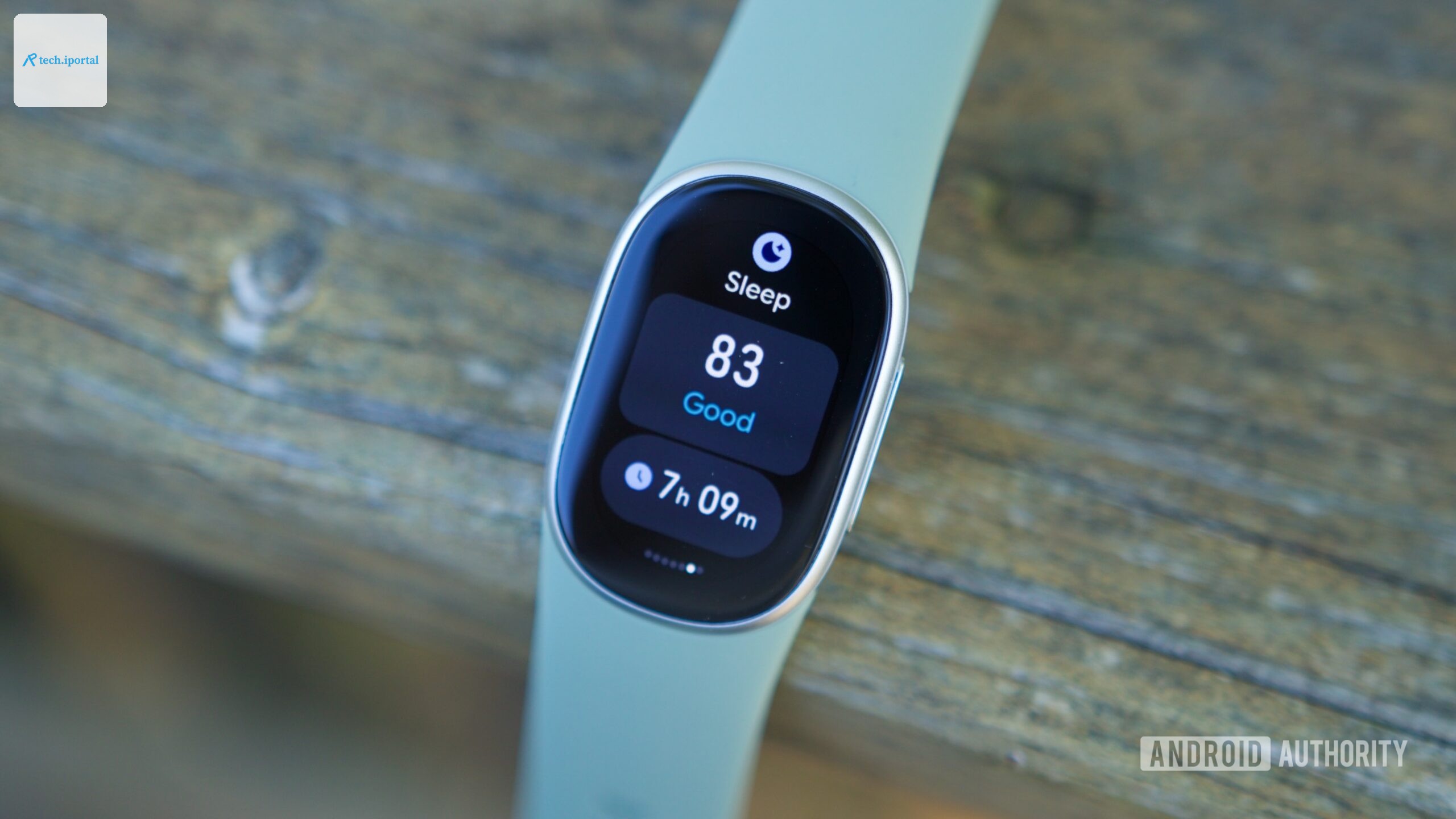 Sleep tile on the Fitbit Edge.