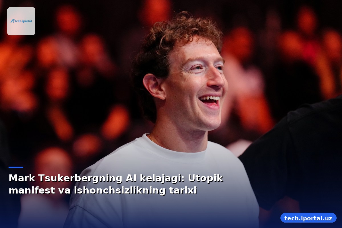 Mark Tsukerbergning AI kelajagi: Utopik manifest va ishonchsizlikning tarixi